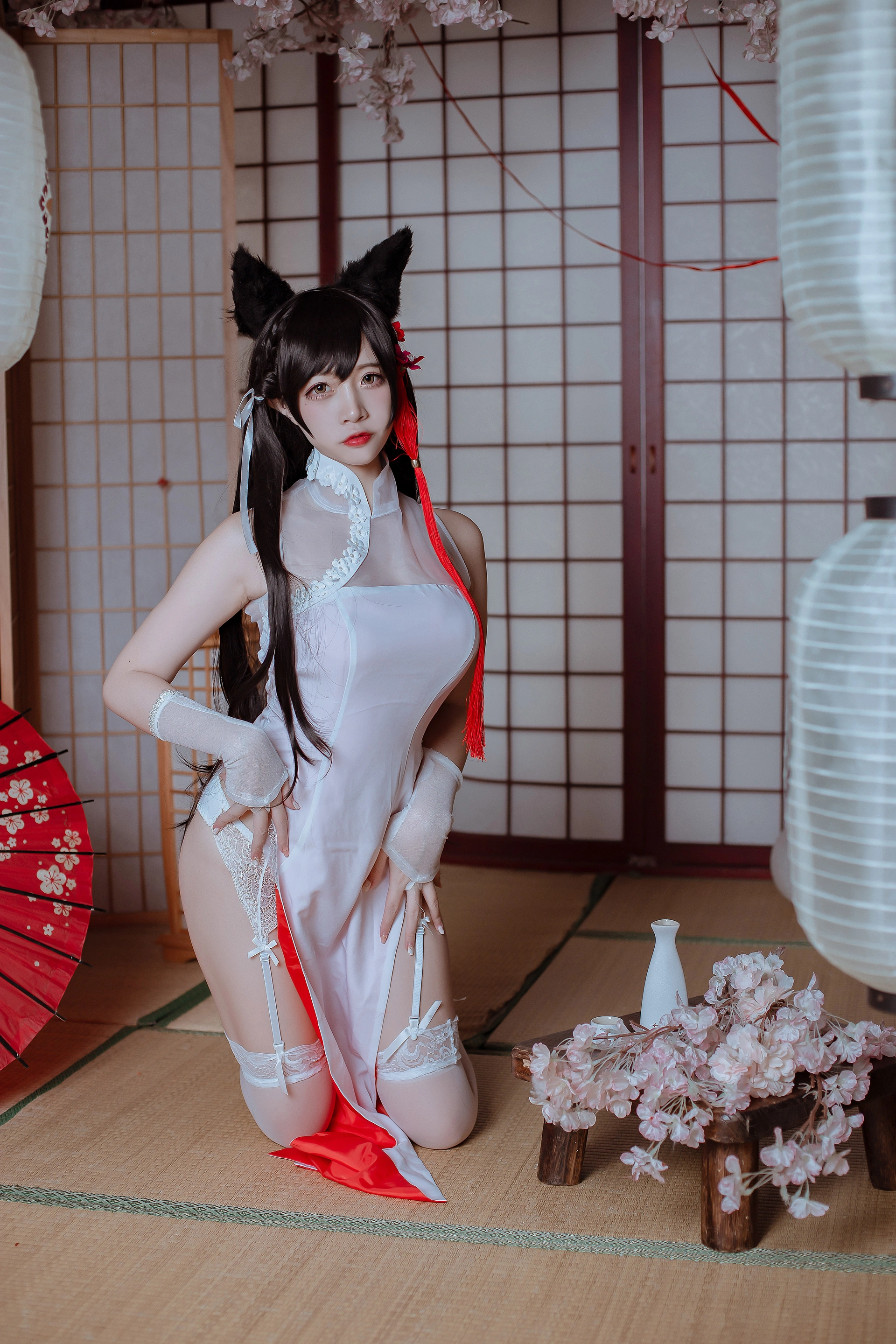 二佐Nisa – NO.193 犬之眷 碧蓝航线 爱宕 旗袍 0