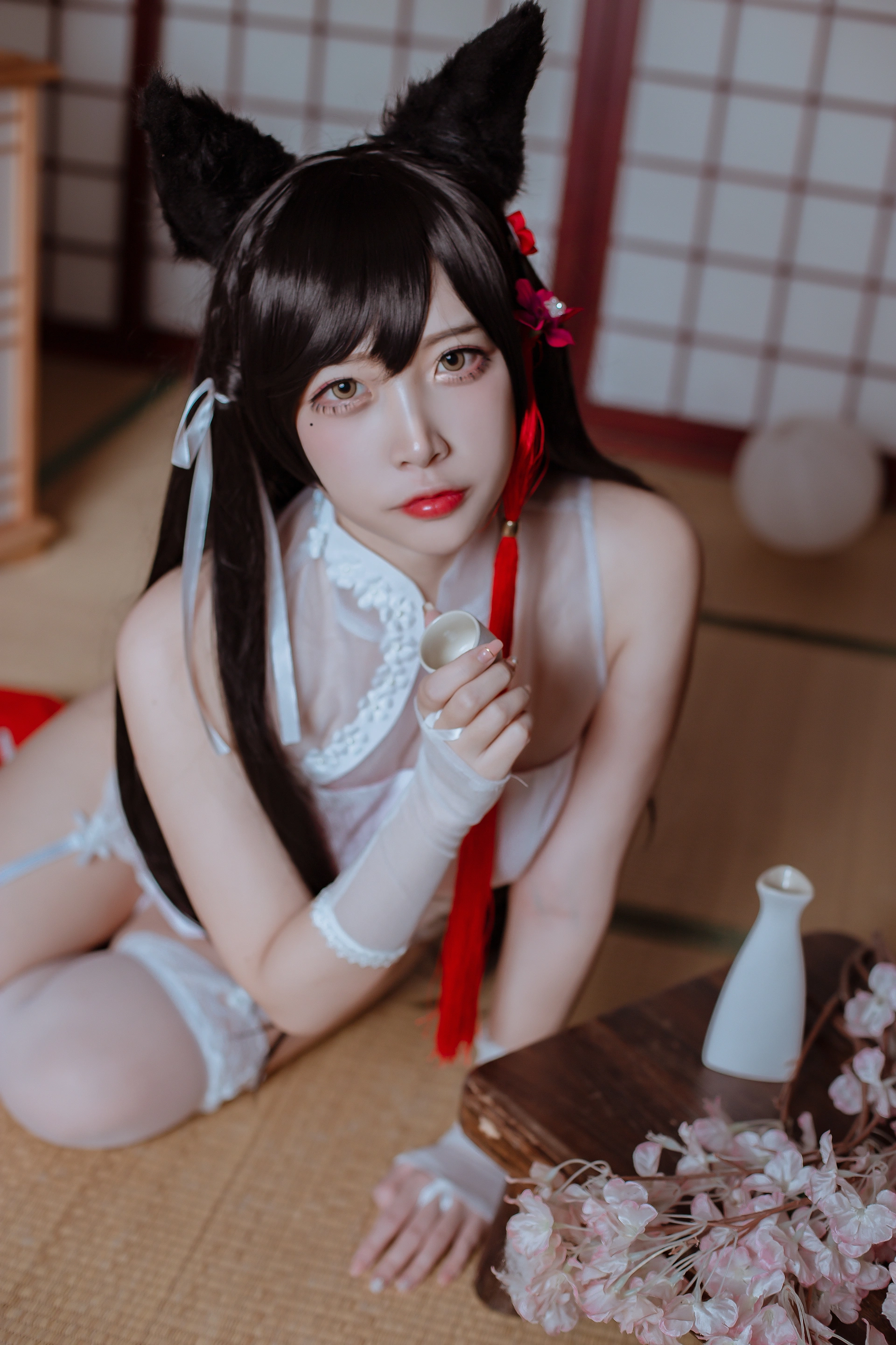 二佐Nisa – NO.193 犬之眷 碧蓝航线 爱宕 旗袍 1