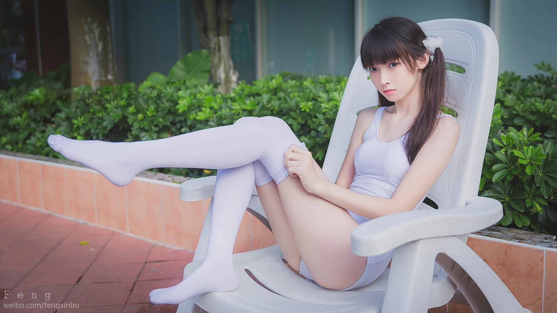 祖木子 NO.015 泳边白丝 2